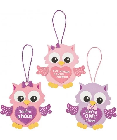 Valentine Owl Ornament Craft Kit - Crafts for Kids and Fun Home Activities $22.83 Craft Kits