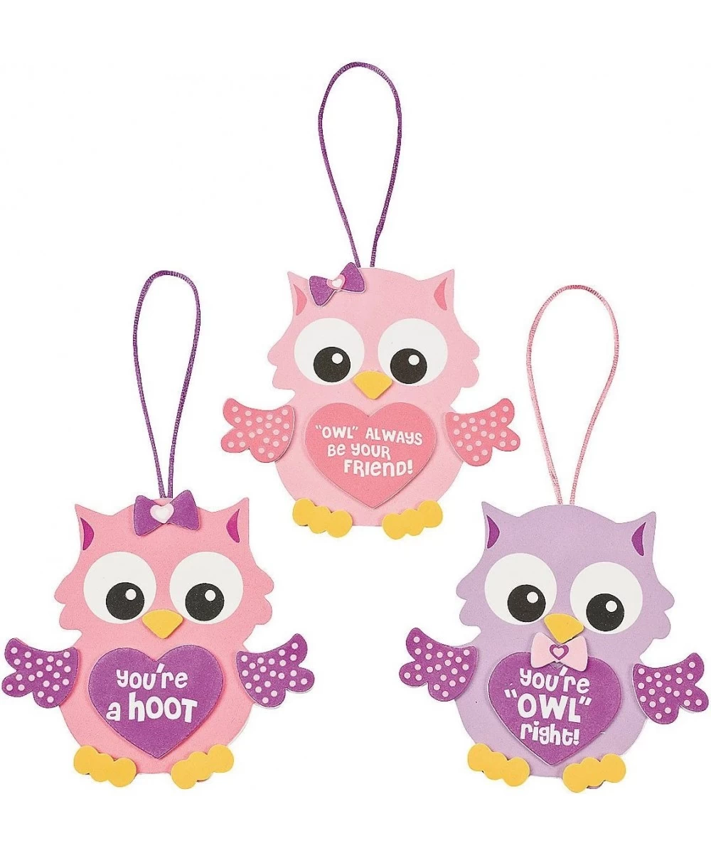 Valentine Owl Ornament Craft Kit - Crafts for Kids and Fun Home Activities $22.83 Craft Kits