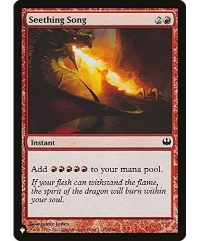 Magic: the Gathering - Seething Song - The List $11.47 Trading Cards & Accessories