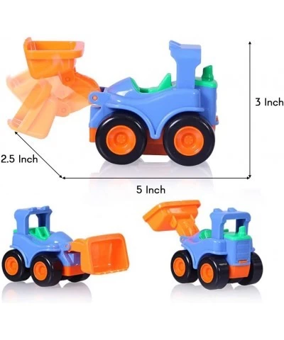 Toy Cars for 2 3 4 5 Year old Boys Girls Toddlers Friction Powered Cars Push and Go Construction Truck Toys Pull back and Go ...