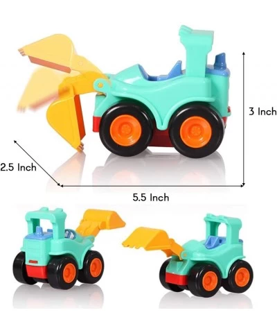 Toy Cars for 2 3 4 5 Year old Boys Girls Toddlers Friction Powered Cars Push and Go Construction Truck Toys Pull back and Go ...