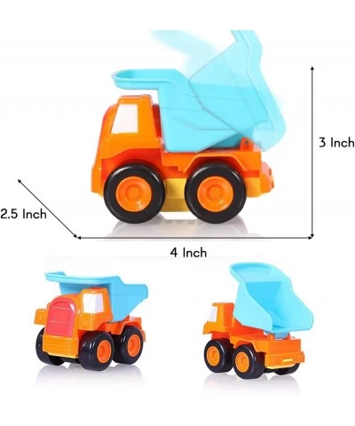 Toy Cars for 2 3 4 5 Year old Boys Girls Toddlers Friction Powered Cars Push and Go Construction Truck Toys Pull back and Go ...