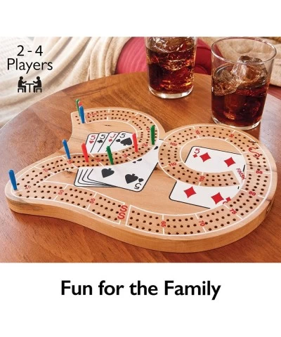 Mainstreet Classics Wooden "29" Cribbage Board Game Set $21.65 Board Games