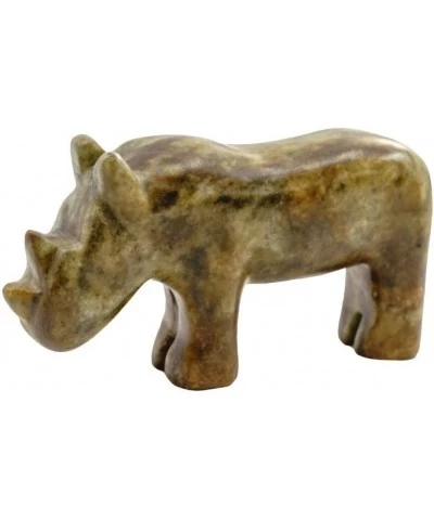 Rhinoceros Soapstone Sculpture Carving DIY Arts and Crafts Kit for Kids Adults $55.35 Craft Kits