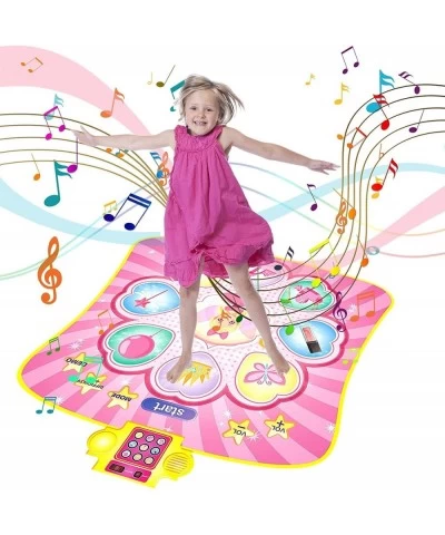 Dance Mat Dance Mixer Rhythm Step Play Mat Dance Game Toy Gift for Kids Girls Boys Dance Pad with LED Lights for Chirdren Chr...