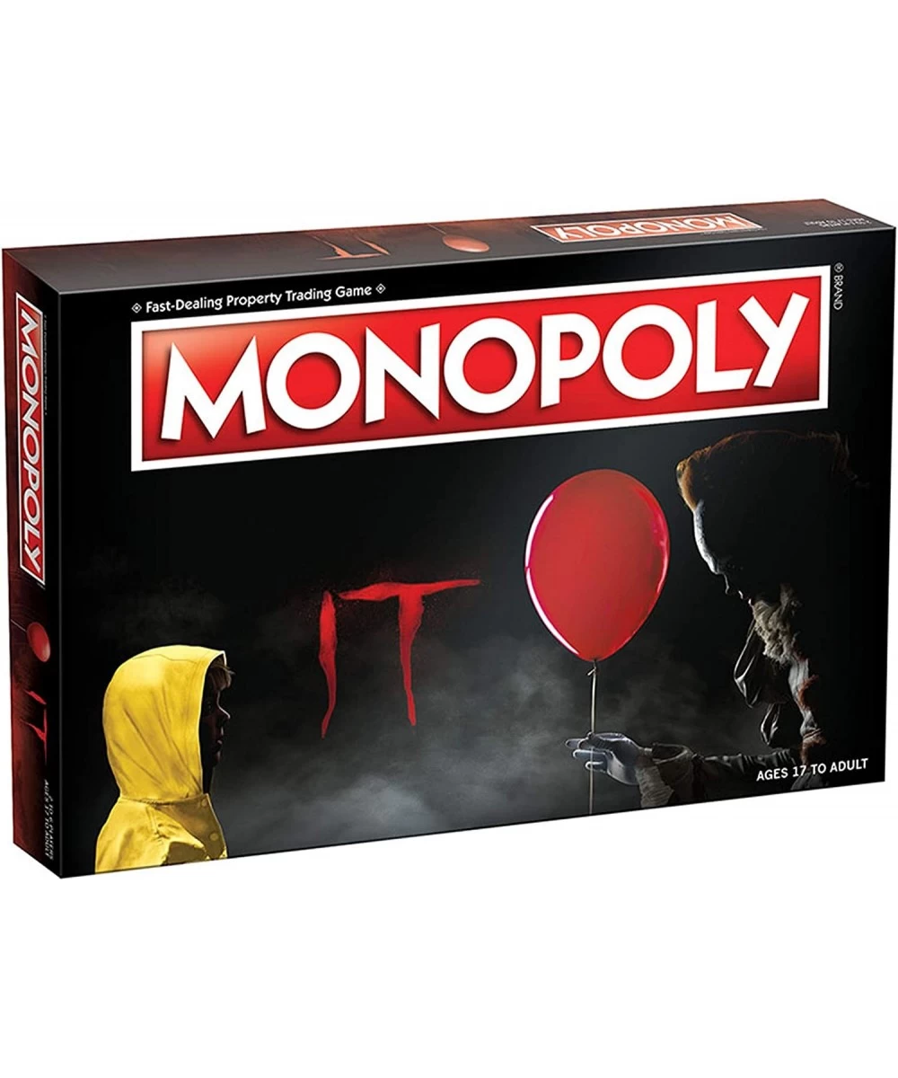 Monopoly IT Board Game | Based on The 2017 Drama/Thriller IT | Officially Licensed IT Merchandise | Themed Classic Monopoly G...