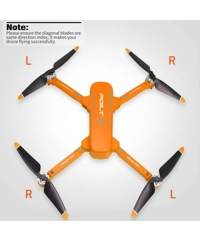 X17 Drone Accessories (Orange Blades) $27.68 Hobby RC Quadcopters & Multirotors