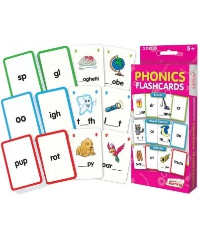 JL203 Phonics Flashcards $26.57 Educational Flash Cards