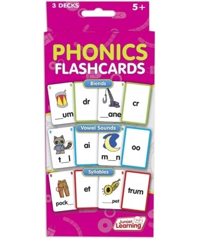 JL203 Phonics Flashcards $26.57 Educational Flash Cards