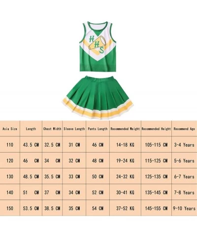 Princess Cheerleaders Costumes for Girls Movie Stranger Fashion Dance Things Sundress Kids Dress up Fancy Party Skirt Outfit ...