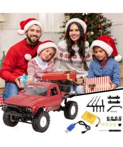 RC Truck Remote Control Rock Crawler Off-Road Racing Vehicles 1:16 2.4G 2CH 4WD Offroad RC Crawler Kids Toy Climb Semi Truck ...