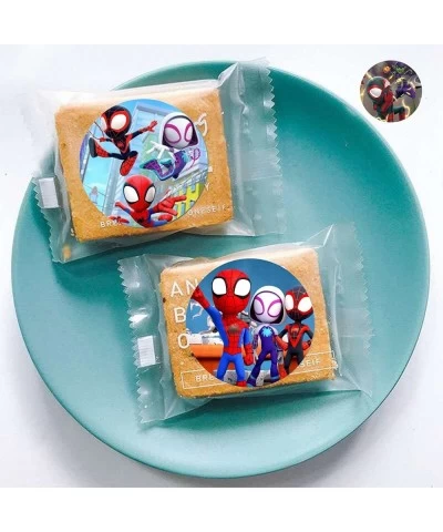 120 Pcs Spiderman Stickers Birthday Party Supplies for Boys and Girls Decorations $18.16 Kids' Stickers