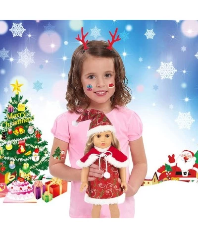 Doll Accessories 18 Inch Doll Accessories 18 Inch Doll Clothes Dolls & Accessories Doll Christmas Travel Set Fit for 18 inch ...