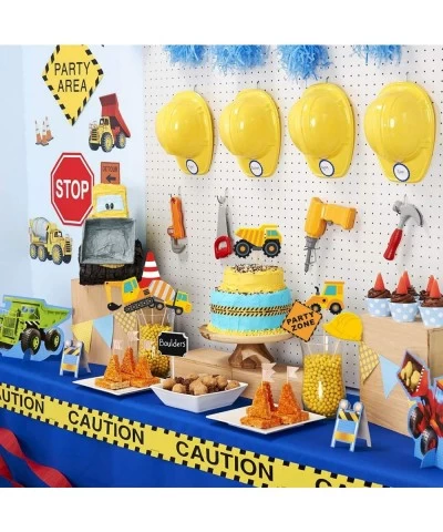 16pcs Construction Party Centerpiece Dump Truck Car Table Topper Decoration Zone Birthday Party Supplies $23.19 Kids' Party C...