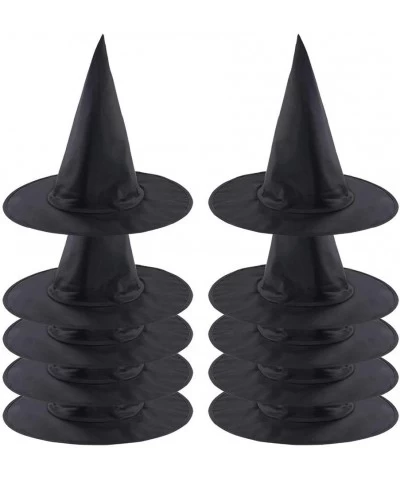 10 PCS Women Black Witch Hat Kids Hats Halloween Costume Party Decoration Accessories $25.63 Kids' Party Hats