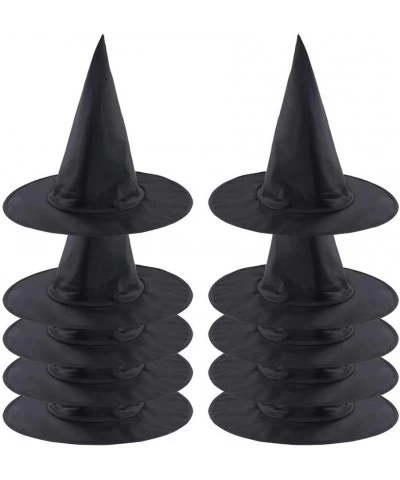 10 PCS Women Black Witch Hat Kids Hats Halloween Costume Party Decoration Accessories $25.63 Kids' Party Hats