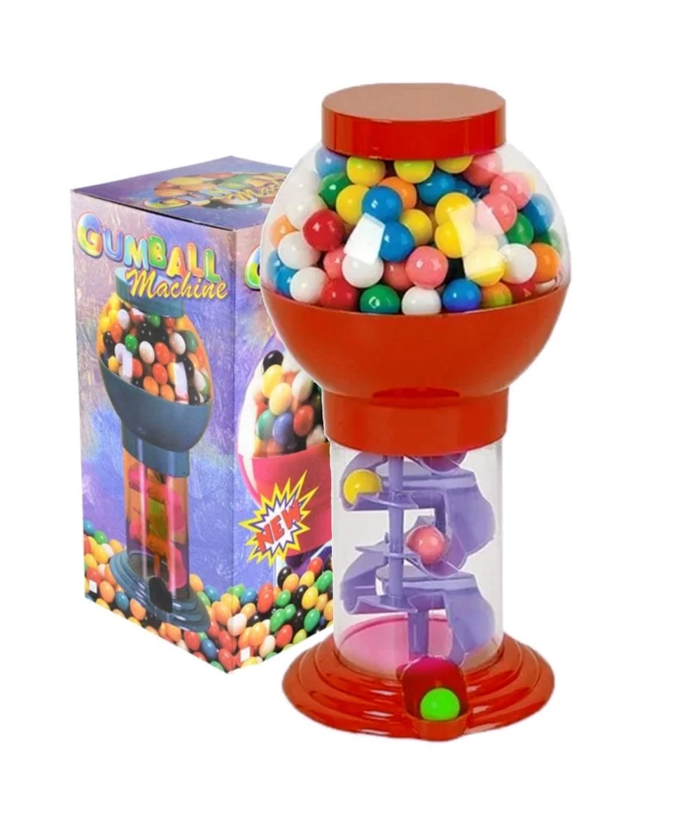 9.75" Spiral Gumball Machine Toy - Kids Dubble Bubble Twirling Style Galaxy Candy Dispenser - Birthday Parties Novelties Part...