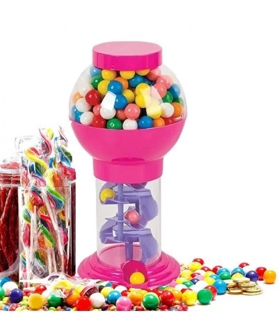 9.75" Spiral Gumball Machine Toy - Kids Dubble Bubble Twirling Style Galaxy Candy Dispenser - Birthday Parties Novelties Part...