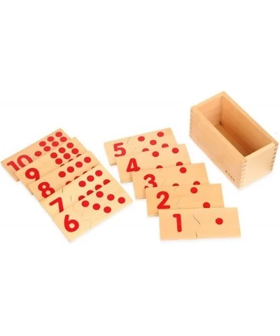 Montessori USA Montessori Math Materials Number Puzzle 1-10 for Preschool Early Learning Tool $44.06 Early Development & Acti...