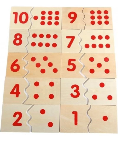 Montessori USA Montessori Math Materials Number Puzzle 1-10 for Preschool Early Learning Tool $44.06 Early Development & Acti...