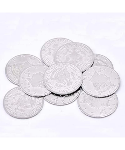 Palming Coins Super Thin (Half Dollar Version) Magic Tricks Coin Magic Props Magician Accessories Coin Gimmick 10Pcs/Set $24....