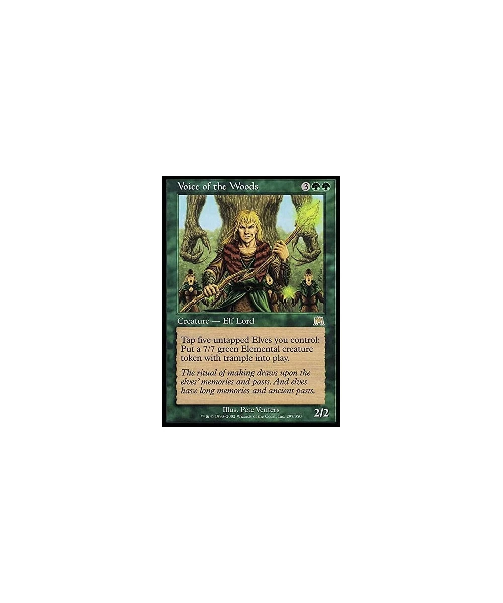 Voice of The Woods - Onslaught $10.48 Card Games