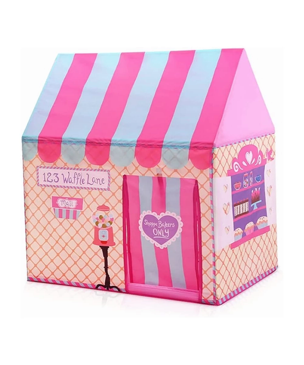 Girls Indoor Outdoor Play Tents Palace Tents Kids Ice Cream and Bakery Shop Playhouse (Pink) … $46.83 Kids' Playhouses