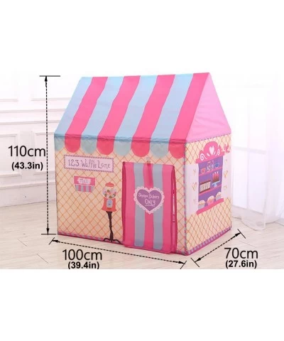 Girls Indoor Outdoor Play Tents Palace Tents Kids Ice Cream and Bakery Shop Playhouse (Pink) … $46.83 Kids' Playhouses