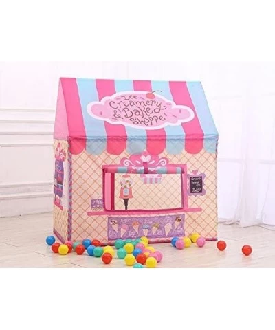 Girls Indoor Outdoor Play Tents Palace Tents Kids Ice Cream and Bakery Shop Playhouse (Pink) … $46.83 Kids' Playhouses