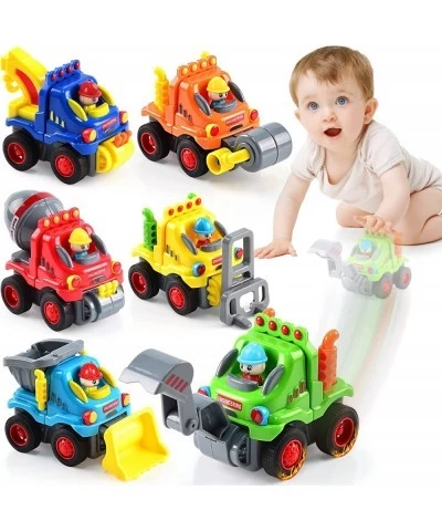 Christmas Stocking Stuffer for Kids 6Pcs Toy Cars for 1 Year Old Boy Toddler Toys for 1 2 3 Year Old Boy Toddler Toy Push & G...