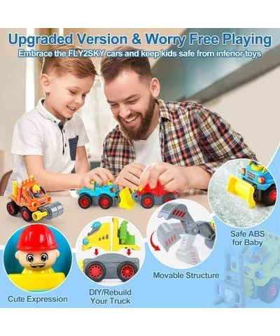 Christmas Stocking Stuffer for Kids 6Pcs Toy Cars for 1 Year Old Boy Toddler Toys for 1 2 3 Year Old Boy Toddler Toy Push & G...