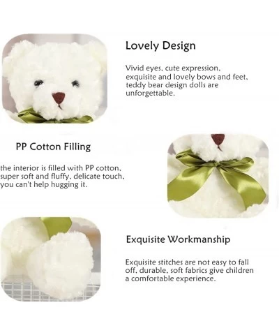 White Teddy Bear Stuffed Animal for Kids Soft Teddy Bears Plush Toy 11.8 $26.16 Stuffed Animals & Teddy Bears