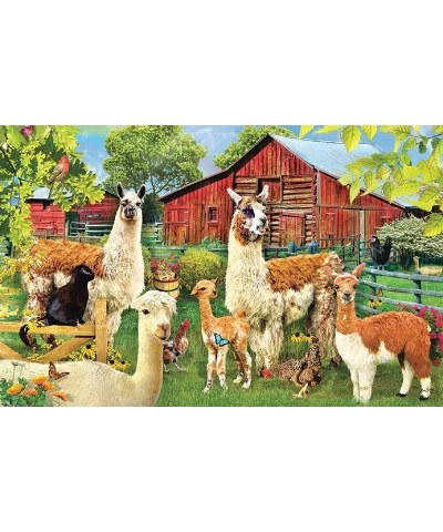 Llamas 100 pc Jigsaw Puzzle by SunsOut $28.18 Jigsaw Puzzles