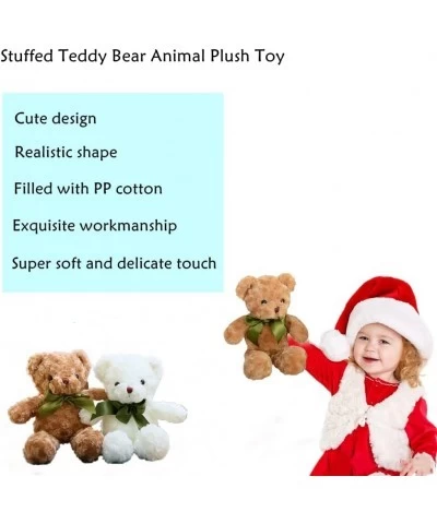 White Teddy Bear Stuffed Animal for Kids Soft Teddy Bears Plush Toy 11.8 $26.16 Stuffed Animals & Teddy Bears