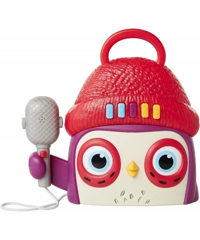 Owl Kids Karaoke Machine with Microphone Preschool Toys Player Play Stop Volume Buttons $36.72 Kids' Karaoke Machines