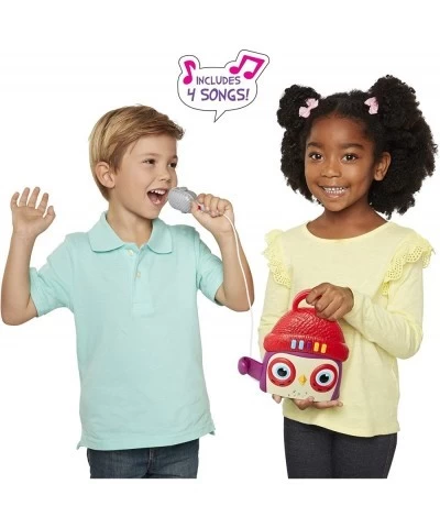 Owl Kids Karaoke Machine with Microphone Preschool Toys Player Play Stop Volume Buttons $36.72 Kids' Karaoke Machines