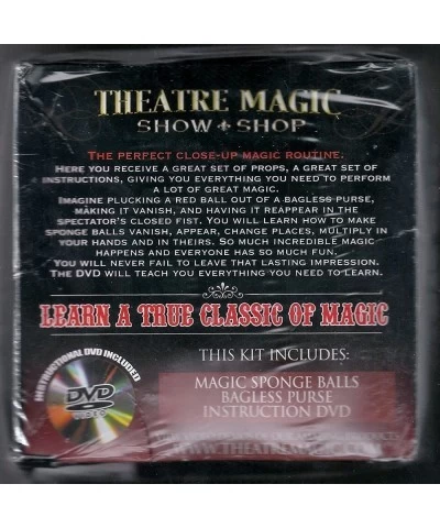 Sponge Ball Magic (DVD and Gimmick) - Trick $56.85 Magic Kits & Accessories