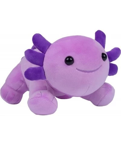 Axolotl Plush Toys 9.8 Inch Soft Cute Axolotl Stuffed Animal Plushies Pillow Doll Kids Birthday Gift Home Decoration(Purple) ...