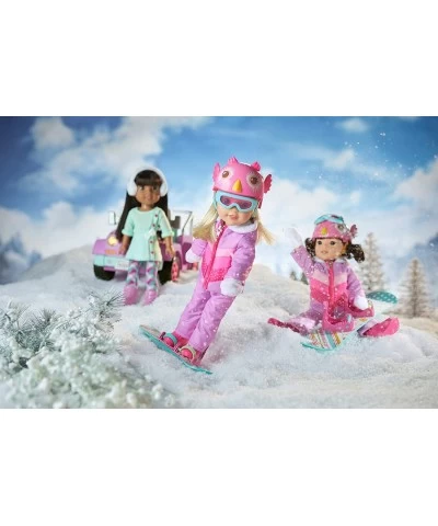 WellieWishers Frosty Fun Snowboard Set for 14.5" Dolls $41.33 Doll Accessories