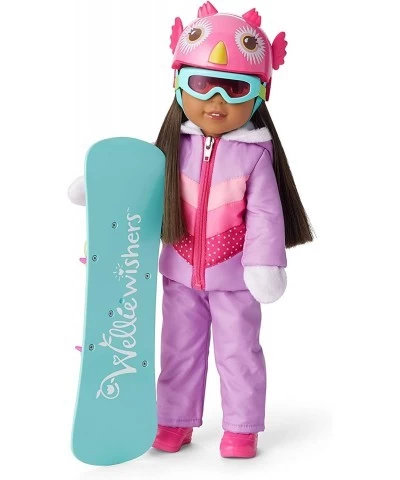 WellieWishers Frosty Fun Snowboard Set for 14.5" Dolls $41.33 Doll Accessories