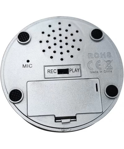 Recorder Button 30 Second Record Sound Button for Gift Education Includes 2 AAA Batteries (Blue+Silver) $20.98 Gags & Practic...