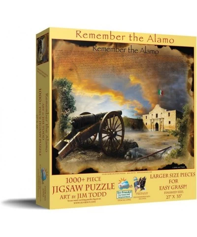 Remember The Alamo Jigsaw Puzzle $43.39 Jigsaw Puzzles