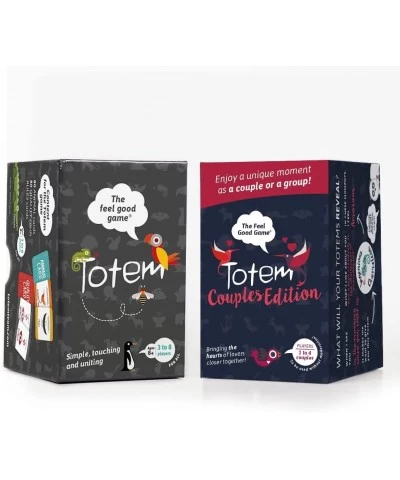 Totem Bundle of Self Esteem Game and Conversation Starter Couple Game for Relationship Strengthening & Team Building Activiti...