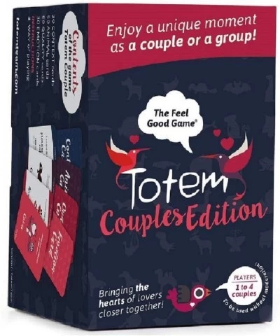 Totem Bundle of Self Esteem Game and Conversation Starter Couple Game for Relationship Strengthening & Team Building Activiti...