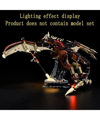 LED Light Kit Compatible with Lego Harry Potter Hungarian Horntail Dragon - Lighting Set for 76406 Building Model (Lego Set N...