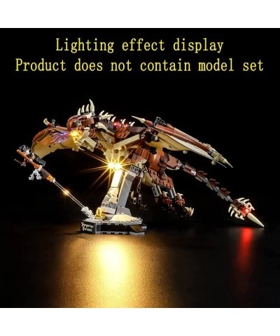 LED Light Kit Compatible with Lego Harry Potter Hungarian Horntail Dragon - Lighting Set for 76406 Building Model (Lego Set N...