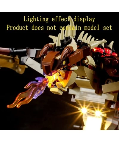 LED Light Kit Compatible with Lego Harry Potter Hungarian Horntail Dragon - Lighting Set for 76406 Building Model (Lego Set N...