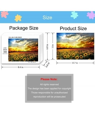 300 Piece Jigsaw Puzzle for Adults Kids Teens Challenge Yourself with 300 Piece Puzzles and Unique Decoration for Your Family...