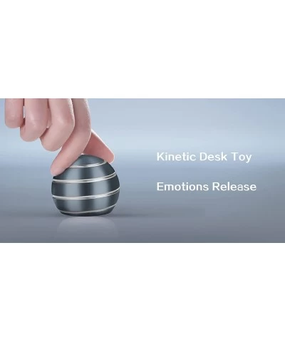 Kinetic Desk Toy with Full Body Visual Illusion Ball Decompression Ball Fidget Stress Anxiety Relieves Aluminium Decoration B...