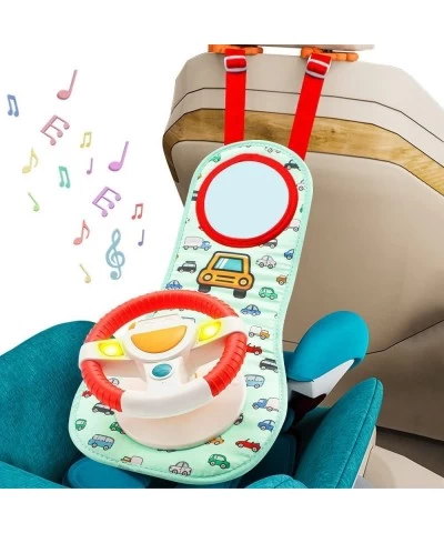 Musical Car Wheel Baby Toys in-Car Wheel Musical Activity Play Center Toy Baby's Travel Companion Entertain and Relax Easier ...